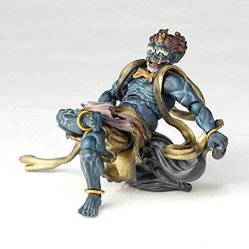 Original Character - KT Project KT-016 - Revoltech - Fuujin - Blue (Kaiyodo)ㅤ – Kaiyodo – ActionFigureBrasil