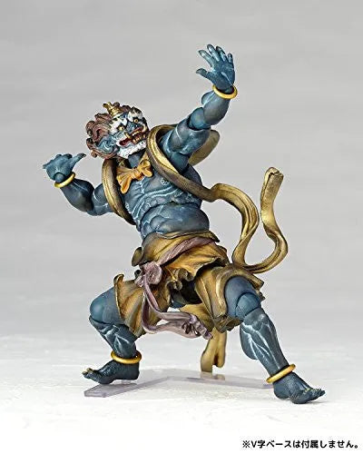 Original Character - KT Project KT-016 - Revoltech - Fuujin - Blue (Kaiyodo)ㅤ – Kaiyodo – ActionFigureBrasil