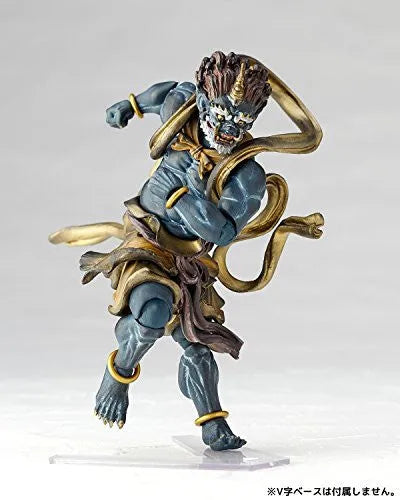Original Character - KT Project KT-016 - Revoltech - Fuujin - Blue (Kaiyodo)ㅤ – Kaiyodo – ActionFigureBrasil