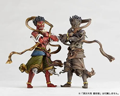 Original Character - KT Project KT-016 - Revoltech - Jinja Taishou - Wood ver. (Kaiyodo)ㅤ – Kaiyodo – ActionFigureBrasil