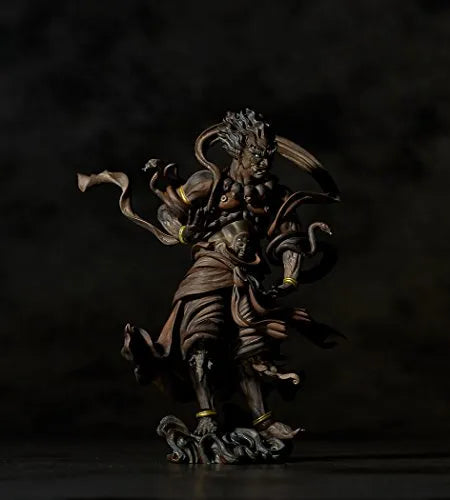 Original Character - KT Project KT-016 - Revoltech - Jinja Taishou - Wood ver. (Kaiyodo)ㅤ – Kaiyodo – ActionFigureBrasil