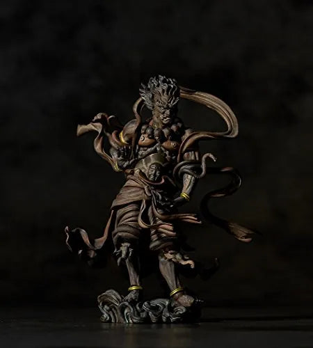 Original Character - KT Project KT-016 - Revoltech - Jinja Taishou - Wood ver. (Kaiyodo)ㅤ – Kaiyodo – ActionFigureBrasil