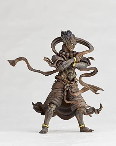 Original Character - KT Project KT-016 - Revoltech - Jinja Taishou - Wood ver. (Kaiyodo)ㅤ – Kaiyodo – ActionFigureBrasil