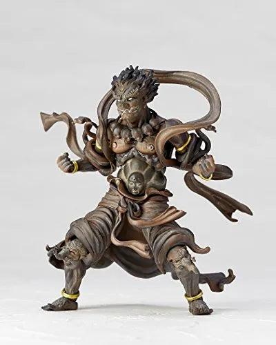 Original Character - KT Project KT-016 - Revoltech - Jinja Taishou - Wood ver. (Kaiyodo)ㅤ – Kaiyodo – ActionFigureBrasil