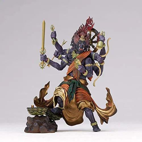 Original Character - KT Project KT-023 - Revoltech - Kongou Yasha Myouou (Kaiyodo)ㅤ – Kaiyodo – ActionFigureBrasil