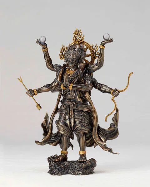 Original Character - KT Project KT-024 - Revoltech - Ashura - Blackening Copper Ver. (Kaiyodo)ㅤ – Kaiyodo – ActionFigureBrasil