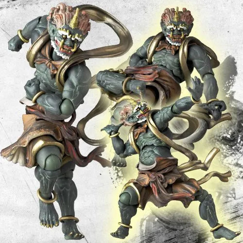 Original Character - KT Project KT-EX04 - Revoltech - Revoltech Takeya #09 - Fuujin (Kaiyodo)ㅤ – Kaiyodo – ActionFigureBrasil