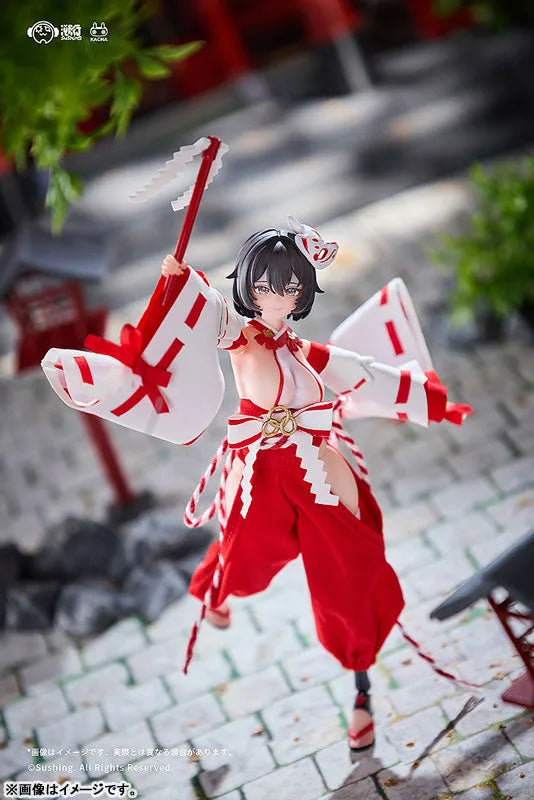 Original - Combat Priestess Kikyou Uefuji - 1/12 (Good Smile Company, Sushing)ㅤ – Sushing – ActionFigureBrasil