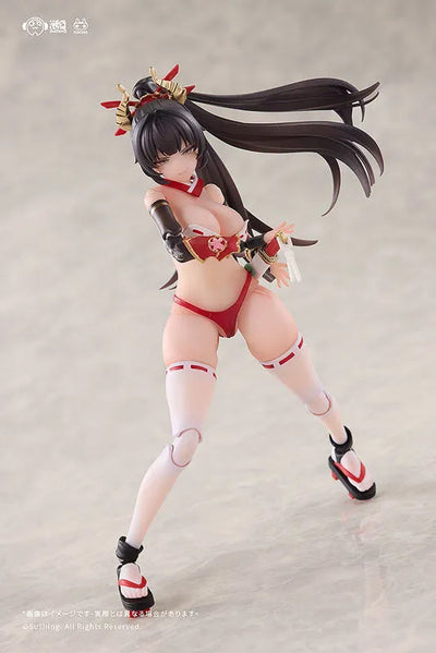 Original - Combat Priestess Sakura Uefuji - 1/12 (Good Smile Company, Sushing)ㅤ – Sushing – ActionFigureBrasil — com base expositora