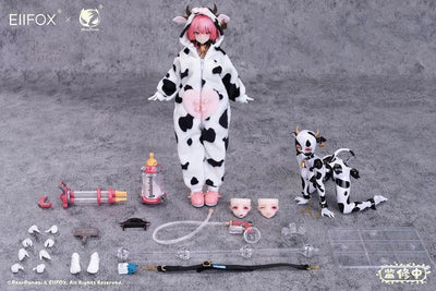 Original - Cow Momo - 1/8 (Bear Panda, Eiifox)ㅤ – Bear Panda,Eiifox – ActionFigureBrasil — com base expositora
