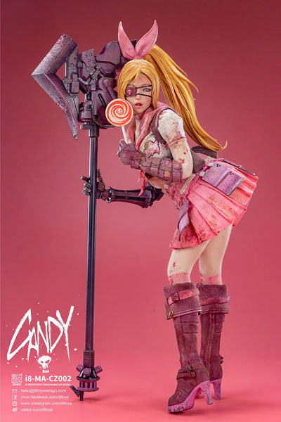 Original - Crazy x Noisy - Candy - Battle Damage Ver. - 1/6 (i8toys)ㅤ – i8TOYS – ActionFigureBrasil — close