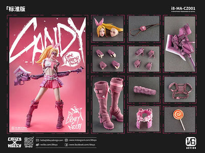 Original - Crazy x Noisy - Candy - Standard Ver. - 1/6 (i8toys)ㅤ – i8TOYS – ActionFigureBrasil — ângulo diferente