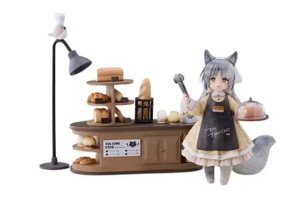 Original - DLC Series - Tea Time Cats - Clerk Cat - Meow Town 