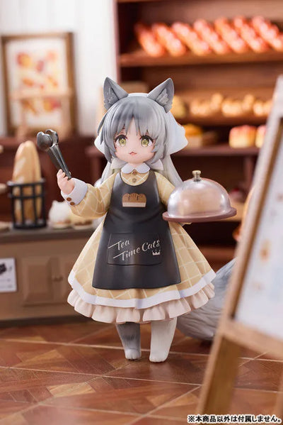 Original - DLC Series - Tea Time Cats - Clerk Cat - Meow Town "Bread House" (Ribose)ㅤ – Ribose – ActionFigureBrasil — ambientada