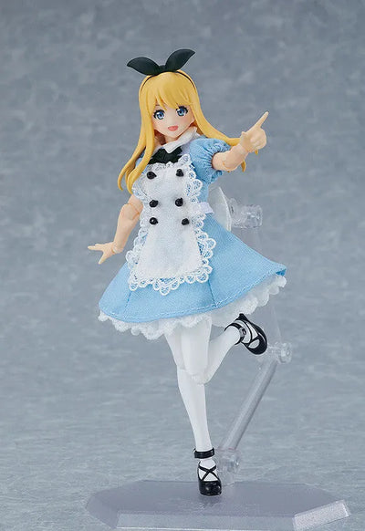 Original - Figma #598 - figma Styles - Alice - Dress + Apron Outfit (Max Factory)ㅤ – Max Factory – ActionFigureBrasil — embalagem