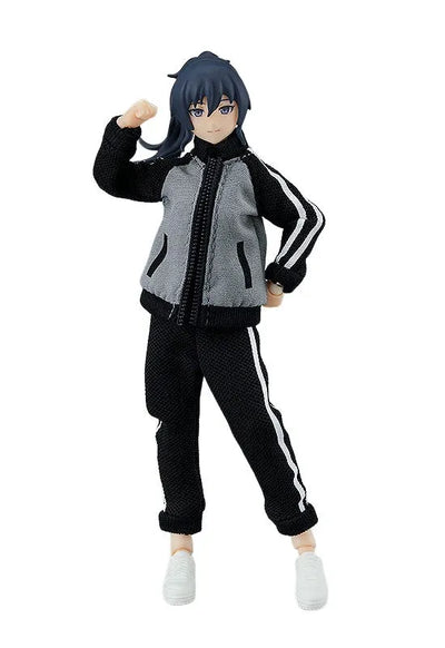Original - Figma #601 - figma Styles - Makoto - with Tracksuit + Tracksuit Skirt Outfit (Max Factory)ㅤ – Max Factory – ActionFigureBrasil