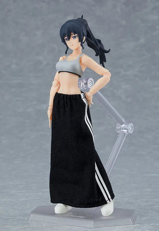 Original - Figma #601 - figma Styles - Makoto - with Tracksuit + Tracksuit Skirt Outfit (Max Factory)ㅤ – Max Factory – ActionFigureBrasil