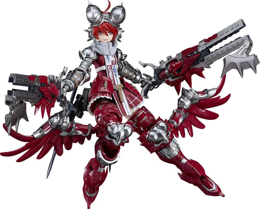 Original - Godzorder - Plamax - Godwing Dragon Knight Ren Fire Dragon (Max Factory)ㅤ – Max Factory – ActionFigureBrasil