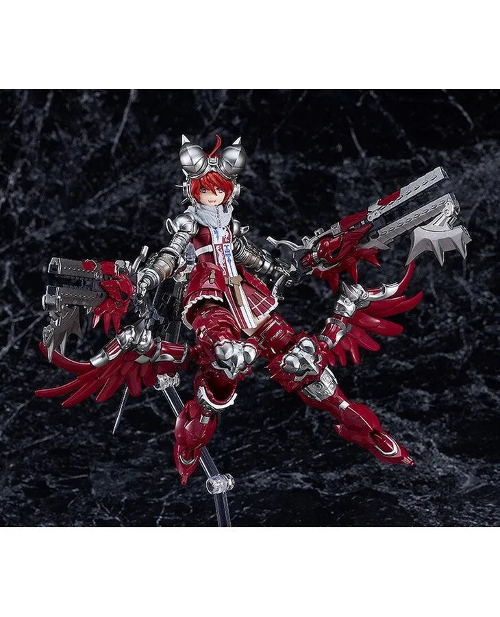 Original - Godzorder - Plamax - Godwing Dragon Knight Ren Fire Dragon (Max Factory)ㅤ – Max Factory – ActionFigureBrasil