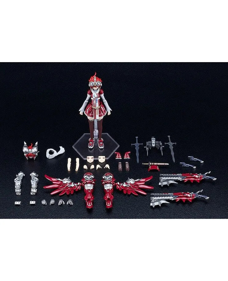 Original - Godzorder - Plamax - Godwing Dragon Knight Ren Fire Dragon (Max Factory)ㅤ – Max Factory – ActionFigureBrasil