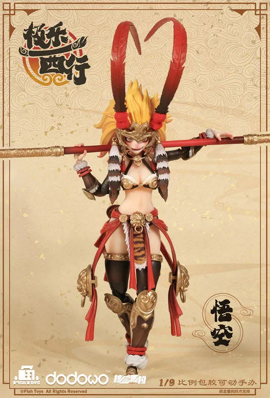 Original - Gokuraku Saigyō - Gokū - 1/9 (Fish Toys)ㅤ – Fish Toys – ActionFigureBrasil