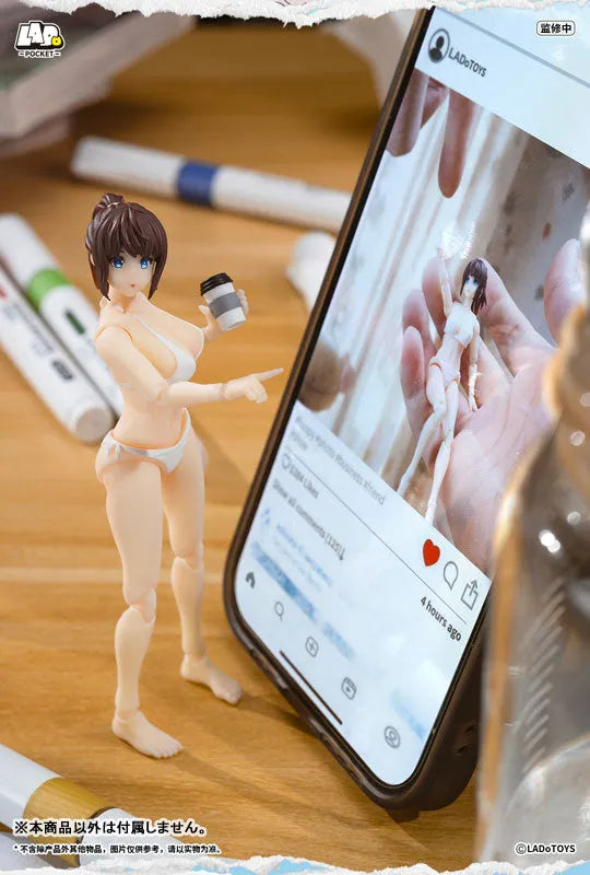 Original - LADo TOYS POCKET GIRL - PG-01 - Swimsuit Girl (LADo TOYS)ㅤ – LADo TOYS – ActionFigureBrasil