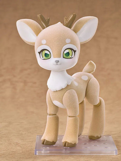 Original - Nendoroid (#2736) - Deer - Cocoa Ver. (Good Smile Arts Shanghai, Good Smile Company)ㅤ – Good Smile Arts Shanghai – ActionFigureBrasil — ângulo diferente