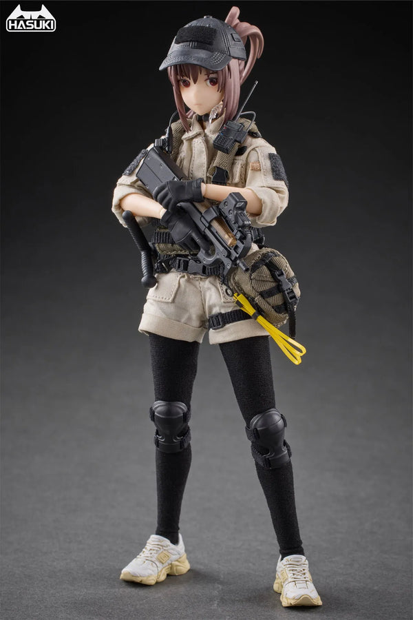 Original - pocket art Series (PA006) - Security Hiyo Reizei - 1/12 (Hasuki)ㅤ – HASUKI – ActionFigureBrasil