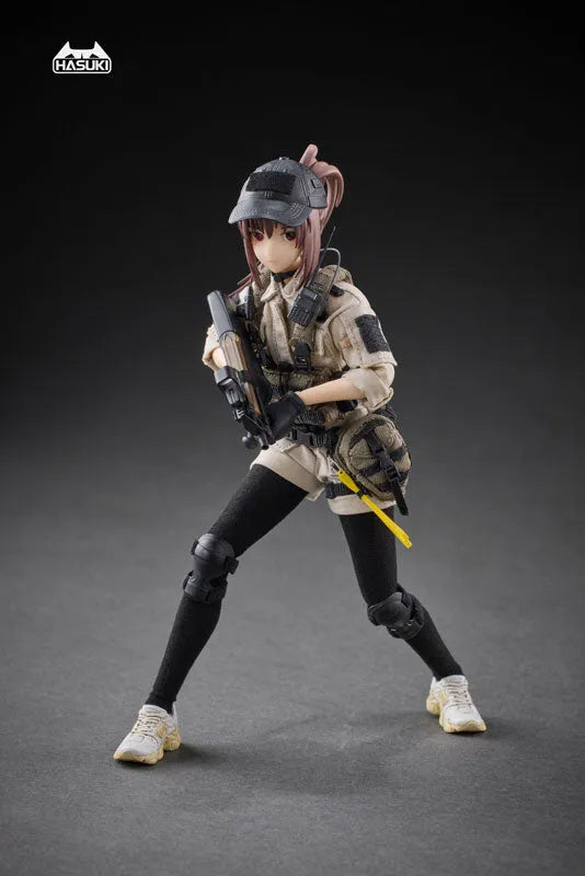 Original - pocket art Series (PA006) - Security Hiyo Reizei - 1/12 (Hasuki)ㅤ – HASUKI – ActionFigureBrasil