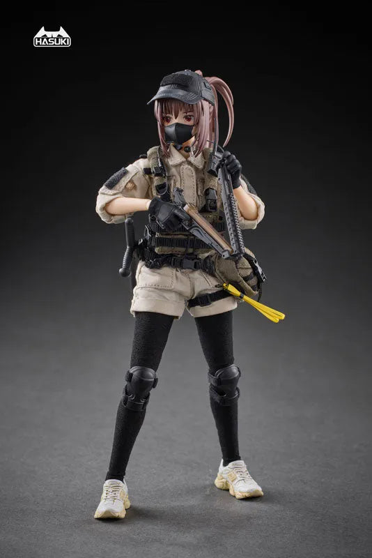 Original - pocket art Series (PA006) - Security Hiyo Reizei - 1/12 (Hasuki)ㅤ – HASUKI – ActionFigureBrasil