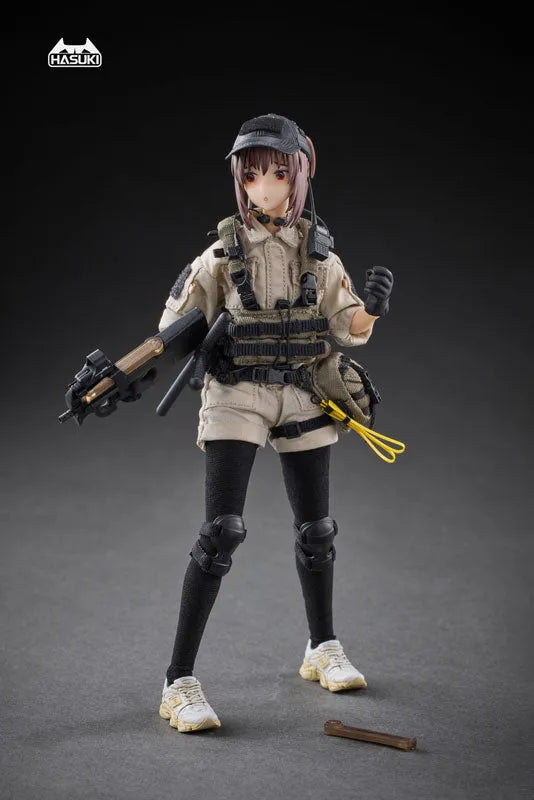 Original - pocket art Series (PA006) - Security Hiyo Reizei - 1/12 (Hasuki)ㅤ – HASUKI – ActionFigureBrasil