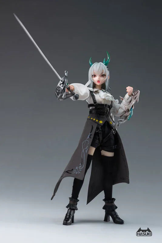 Original - pocket art Series (PA008) - Rose Knight Gloria - 1/12 (Hasuki)ㅤ – HASUKI – ActionFigureBrasil