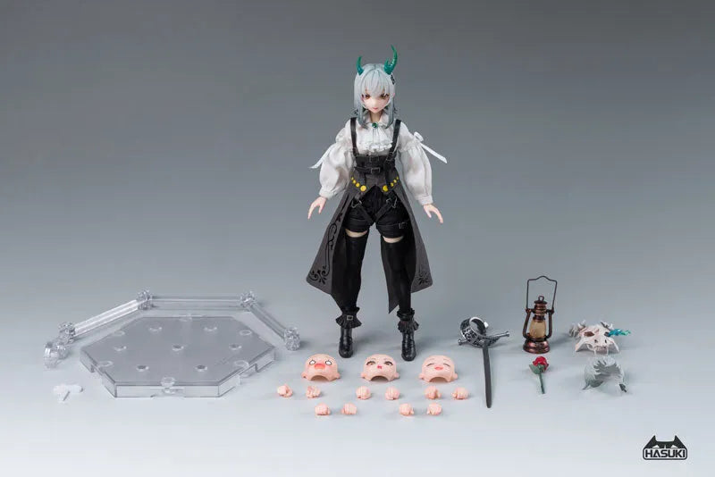 Original - pocket art Series (PA008) - Rose Knight Gloria - 1/12 (Hasuki)ㅤ – HASUKI – ActionFigureBrasil
