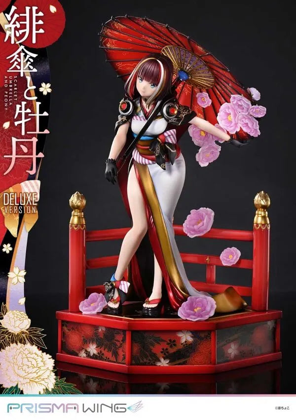 Original - Prisma Wing (PWFZCC-01PDX) - Scarlet Umbrella and Peony - 1/7 - DX Version (Prime 1 Studio)ㅤ – Prime 1 Studio – ActionFigureBrasil