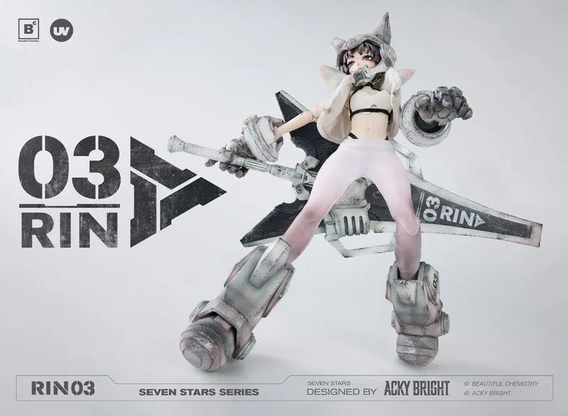 Original - Seven Stars Series - No.03 Rin - 1/6 (Beautiful Chemistry, Underverse)ㅤ – Underverse – ActionFigureBrasil