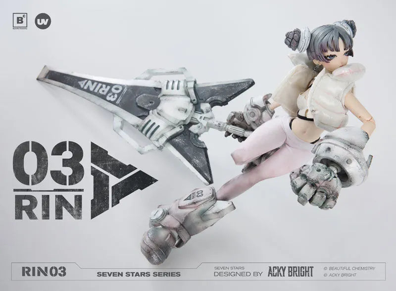 Original - Seven Stars Series - No.03 Rin - 1/6 (Beautiful Chemistry, Underverse)ㅤ – Underverse – ActionFigureBrasil