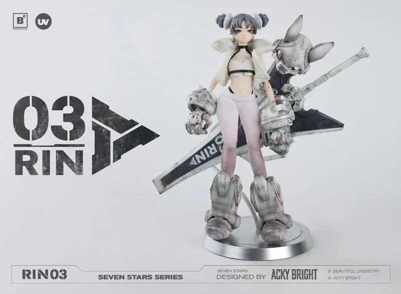 Original - Seven Stars Series - No.03 Rin - 1/6 (Beautiful Chemistry, Underverse)ㅤ – Underverse – ActionFigureBrasil