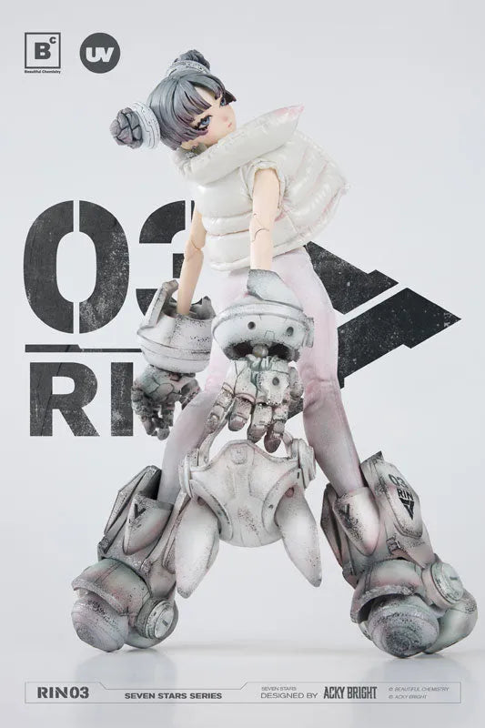 Original - Seven Stars Series - No.03 Rin - 1/6 (Beautiful Chemistry, Underverse)ㅤ – Underverse – ActionFigureBrasil