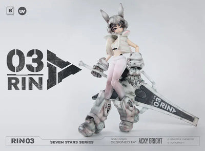 Original - Seven Stars Series - No.03 Rin - 1/6 (Beautiful Chemistry, Underverse)ㅤ – Underverse – ActionFigureBrasil — iluminação de estúdio