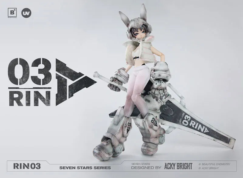 Original - Seven Stars Series - No.03 Rin - 1/6 (Beautiful Chemistry, Underverse)ㅤ – Underverse – ActionFigureBrasil