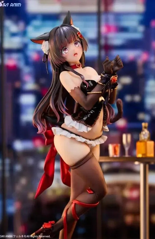 Original - Shibare Neko Rufuna-chan - 1/7 - with Tapestry (Siki Anim)ㅤ – Siki Anim – ActionFigureBrasil