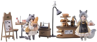 Original - Tea Time Cats - British Shorthair & Dragon Li - Meow Town (Ribose)ㅤ – Ribose – ActionFigureBrasil