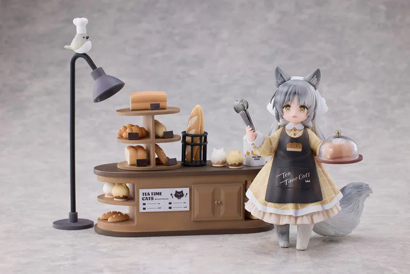 Original - Tea Time Cats - British Shorthair & Dragon Li - Meow Town (Ribose)ㅤ – Ribose – ActionFigureBrasil