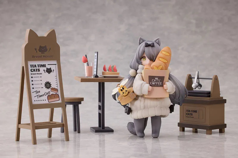 Original - Tea Time Cats - British Shorthair & Dragon Li - Meow Town (Ribose)ㅤ – Ribose – ActionFigureBrasil
