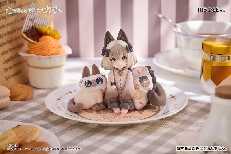 Original - Tottemo!!!! Siam Neko Azuki-san wa Sekai no Chuushin - Azuki - DLC Series - Tea Time Cats - Friendship Collaboration Exclusive Set (Ribose, Tianwen Kadokawa)ㅤ – Ribose – ActionFigureBrasil