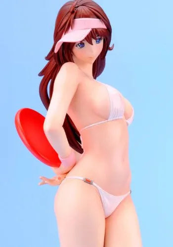 Original Yasumi-chan Series - Holiday - 1/5 - Swimsuit ver. White ver. ~on the Beach~ refined ver. (Kurushima)ㅤ – Kurushima – ActionFigureBrasil