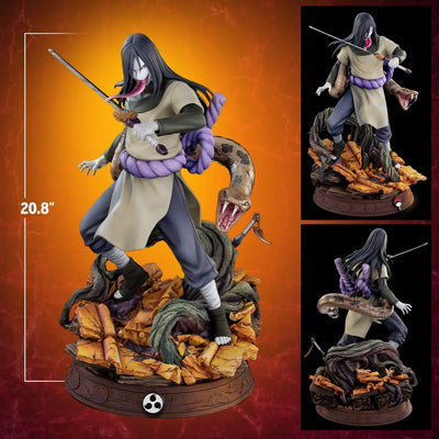 Orochimaru BIJUtsu - LIMITED EDITION: 800 – Tsume Art – ActionFigure Brasil — com base expositora