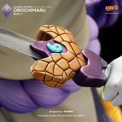 Orochimaru BIJUtsu - LIMITED EDITION: 800 – Tsume Art – ActionFigure Brasil — detalhe do produto