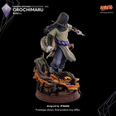 Orochimaru BIJUtsu - LIMITED EDITION: 800 – Tsume Art – ActionFigure Brasil — iluminação de estúdio