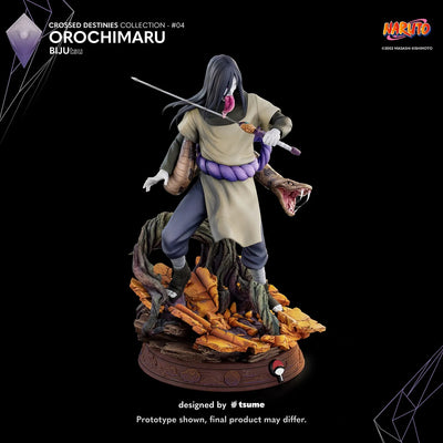 Orochimaru BIJUtsu - LIMITED EDITION: 800 – Tsume Art – ActionFigure Brasil — ângulo diferente